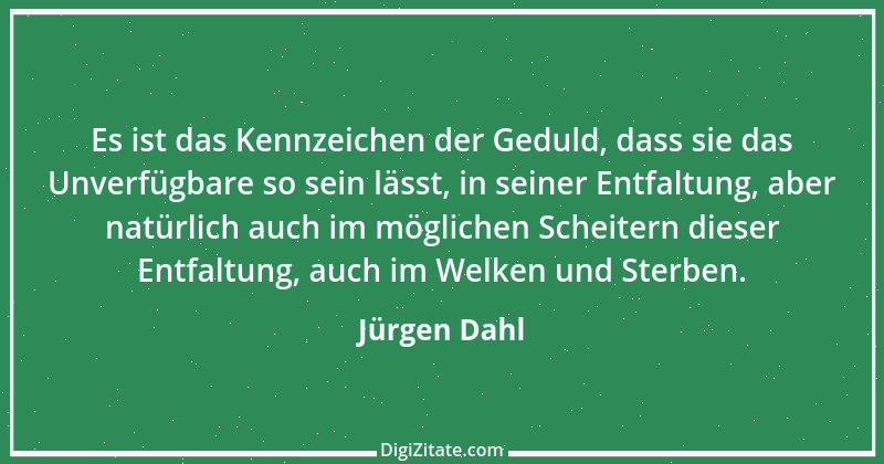 Zitat von Jürgen Dahl 6