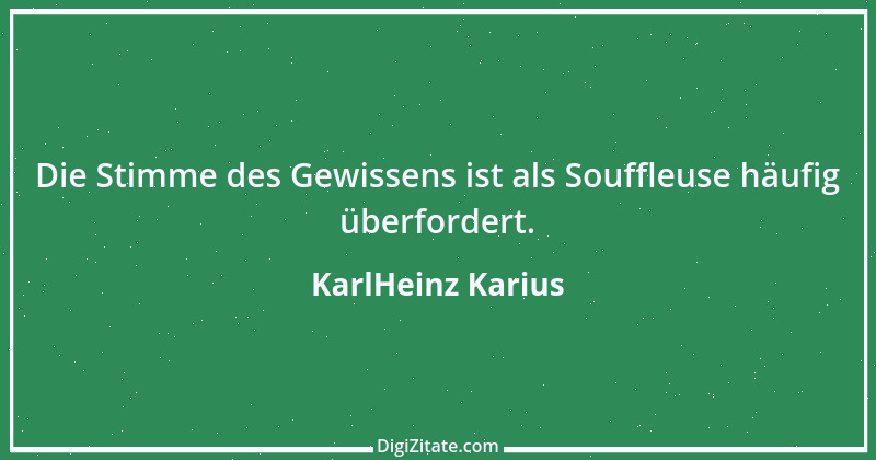 Zitat von KarlHeinz Karius 153