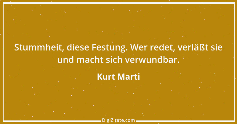 Zitat von Kurt Marti 21