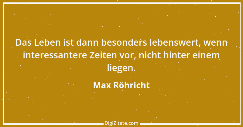 Zitat von Max Röhricht 1