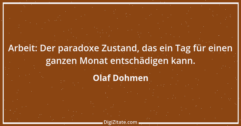 Zitat von Olaf Dohmen 1