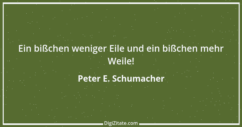 Zitat von Peter E. Schumacher 33