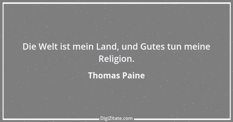 Zitat von Thomas Paine 2