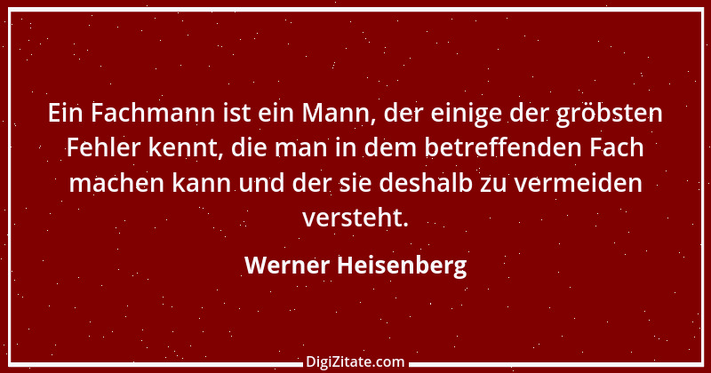 Zitat von Werner Heisenberg 8