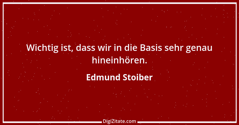 Zitat von Edmund Stoiber 74