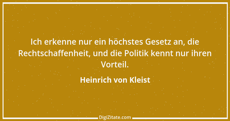 Zitat von Heinrich von Kleist 128