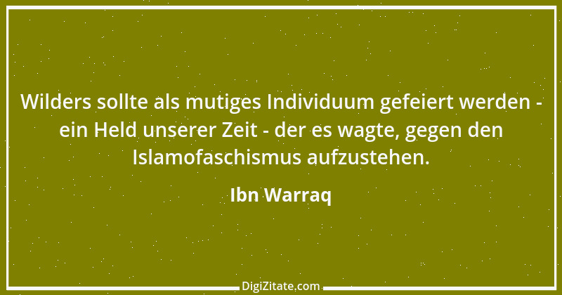 Zitat von Ibn Warraq 1