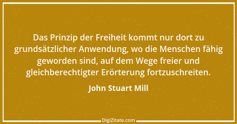 Zitat von John Stuart Mill 4