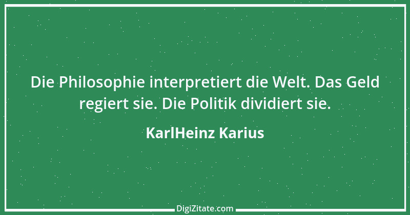 Zitat von KarlHeinz Karius 154