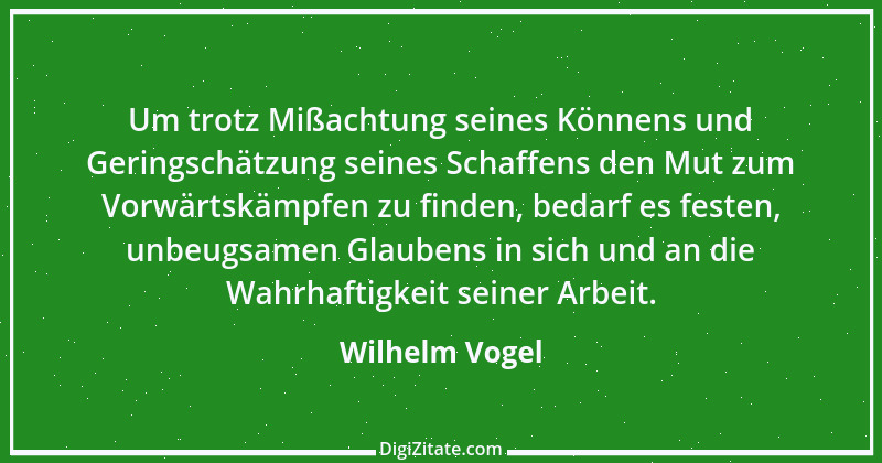 Zitat von Wilhelm Vogel 59