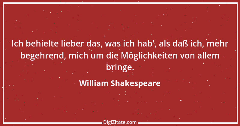 Zitat von William Shakespeare 815