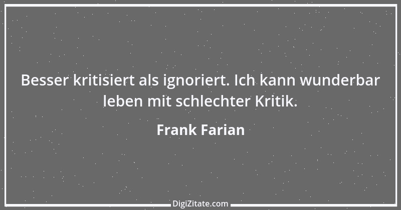 Zitat von Frank Farian 1