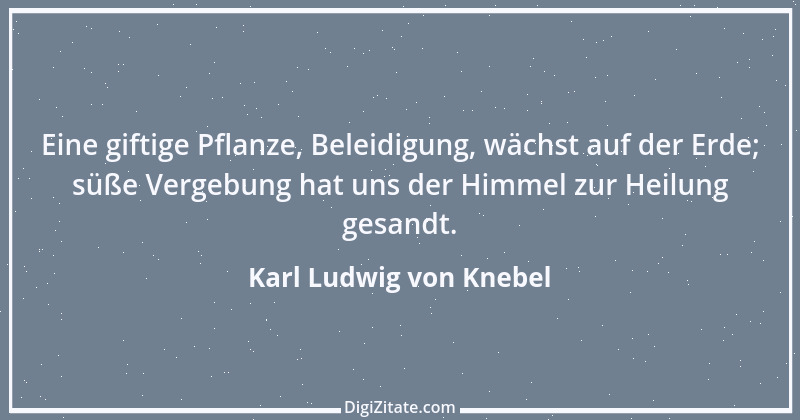 Zitat von Karl Ludwig von Knebel 1