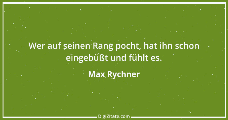 Zitat von Max Rychner 2