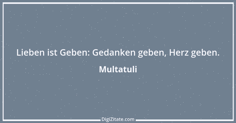 Zitat von Multatuli 17