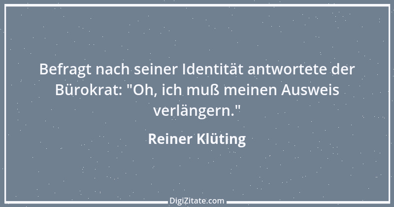 Zitat von Reiner Klüting 10