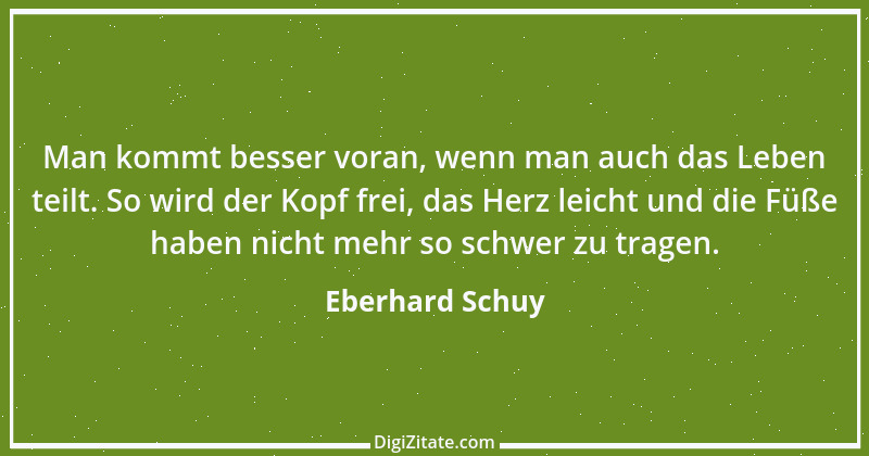 Zitat von Eberhard Schuy 5