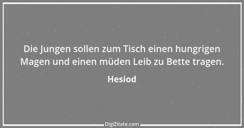 Zitat von Hesiod 17