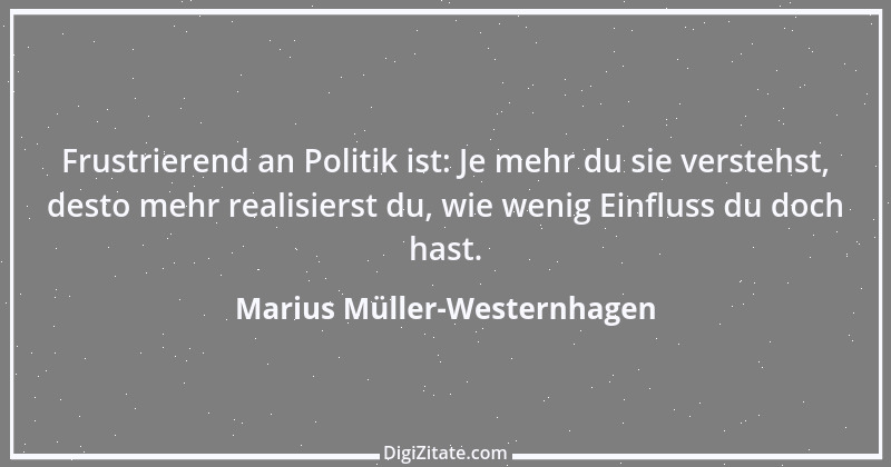 Zitat von Marius Müller-Westernhagen 7