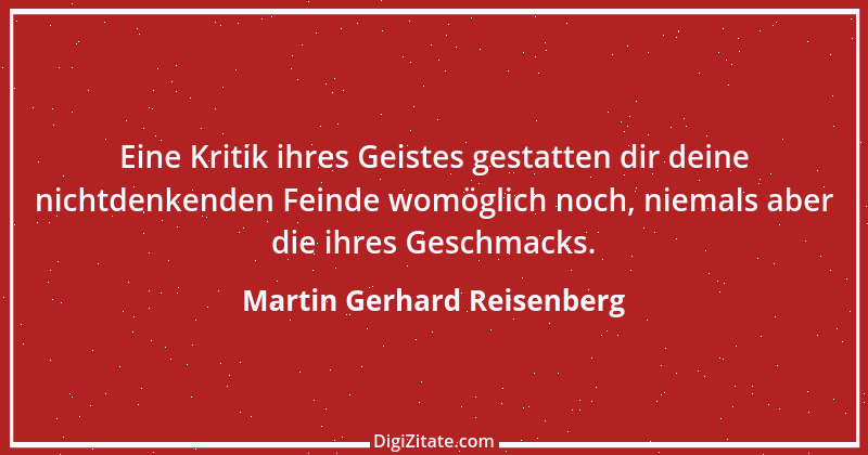 Zitat von Martin Gerhard Reisenberg 1546