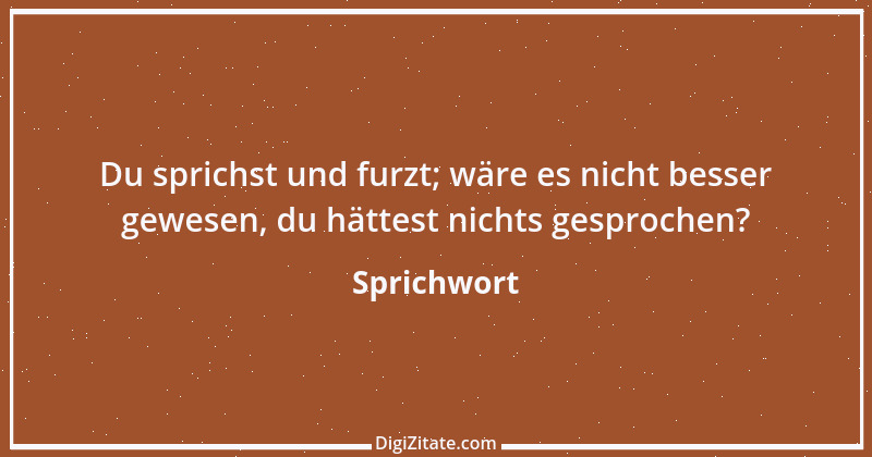 Zitat von Sprichwort 12223