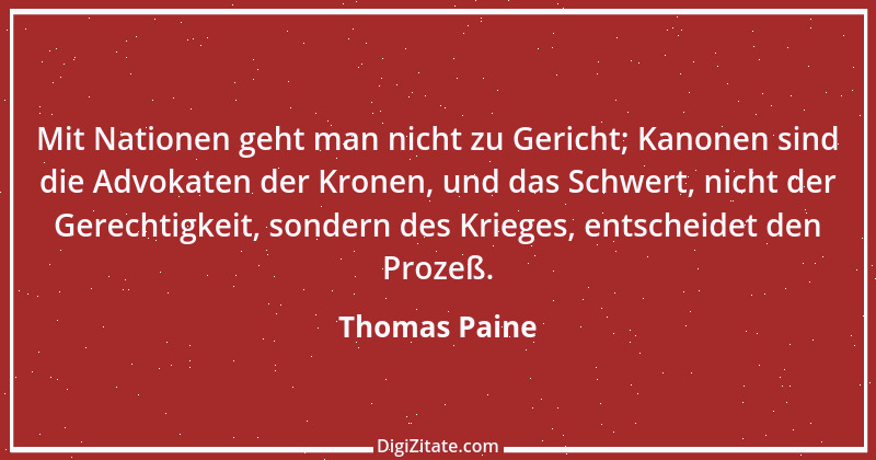 Zitat von Thomas Paine 5