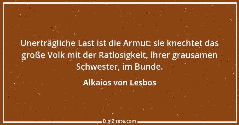 Zitat von Alkaios von Lesbos 5