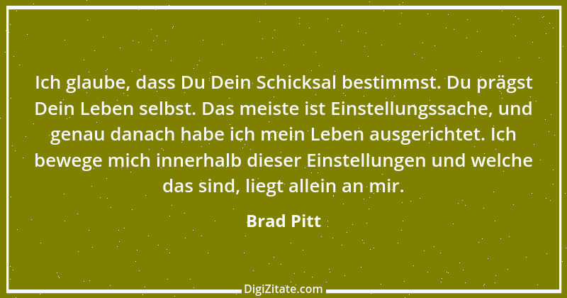 Zitat von Brad Pitt 1