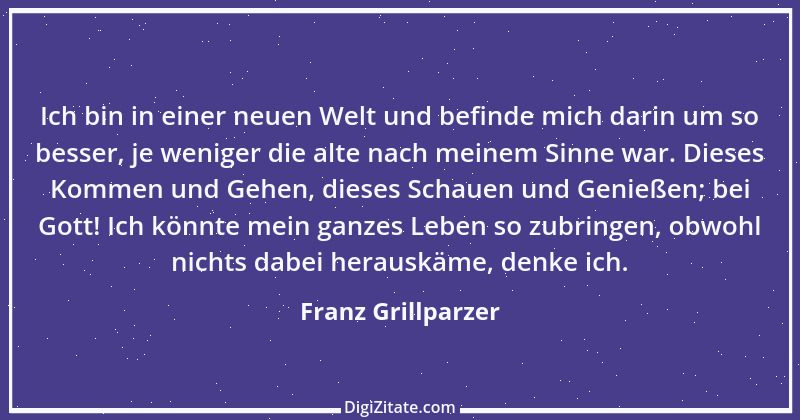 Zitat von Franz Grillparzer 78