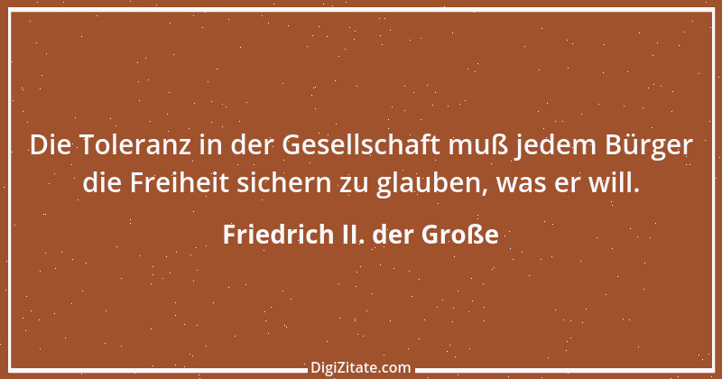 Zitat von Friedrich II. der Große 384