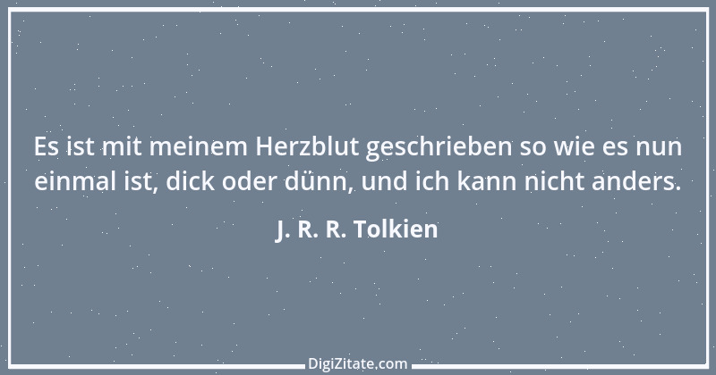 Zitat von J. R. R. Tolkien 1