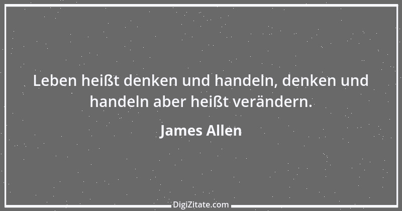 Zitat von James Allen 2