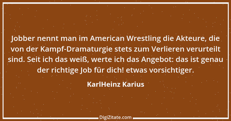 Zitat von KarlHeinz Karius 157