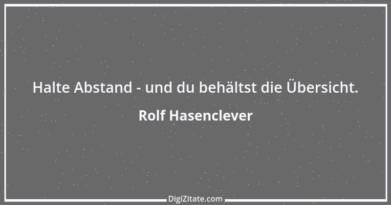 Zitat von Rolf Hasenclever 1