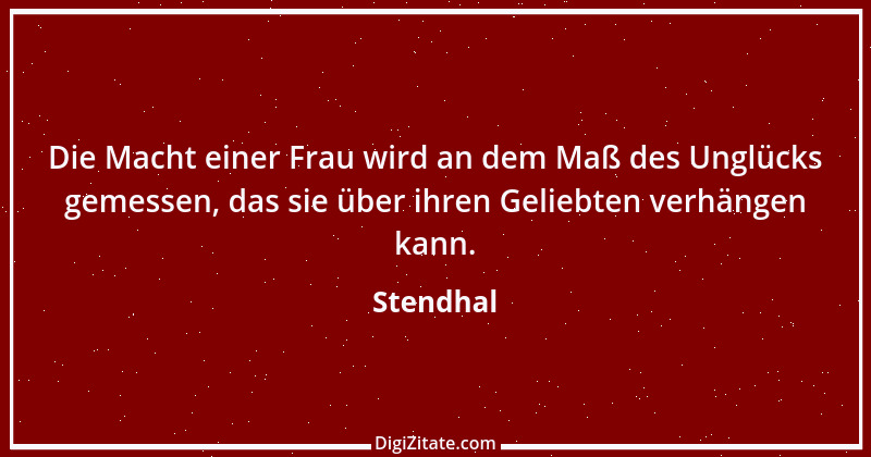 Zitat von Stendhal 202