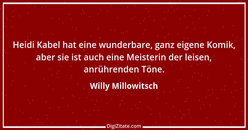 Zitat von Willy Millowitsch 3