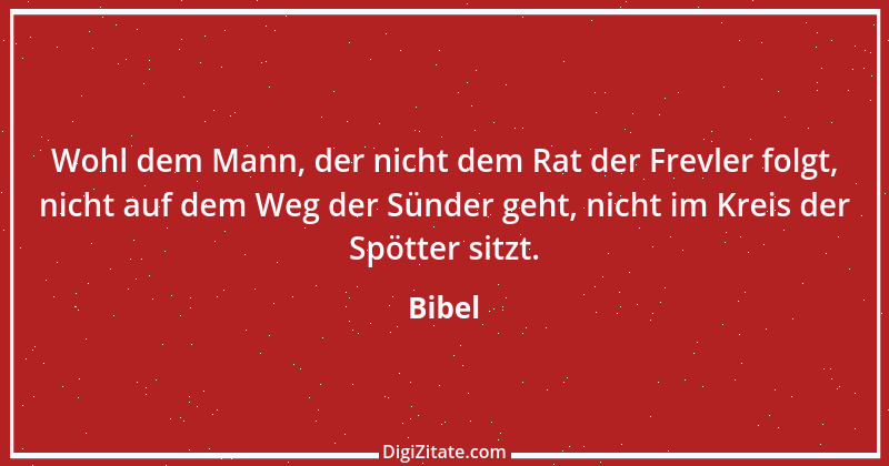 Zitat von Bibel 2268