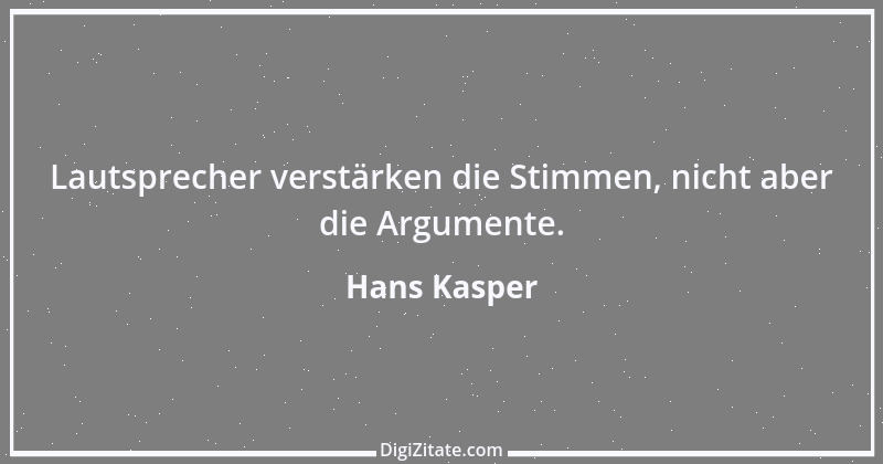 Zitat von Hans Kasper 49