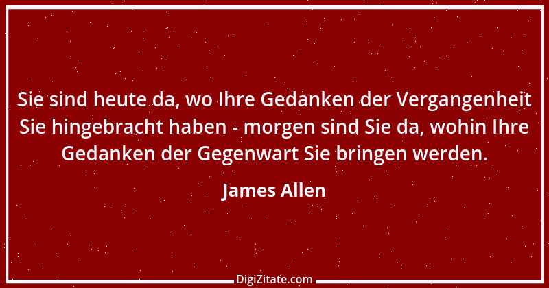 Zitat von James Allen 3