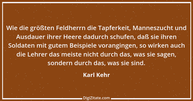 Zitat von Karl Kehr 4