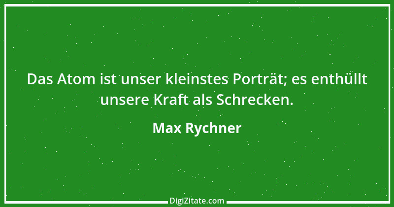 Zitat von Max Rychner 5