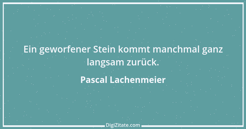 Zitat von Pascal Lachenmeier 21