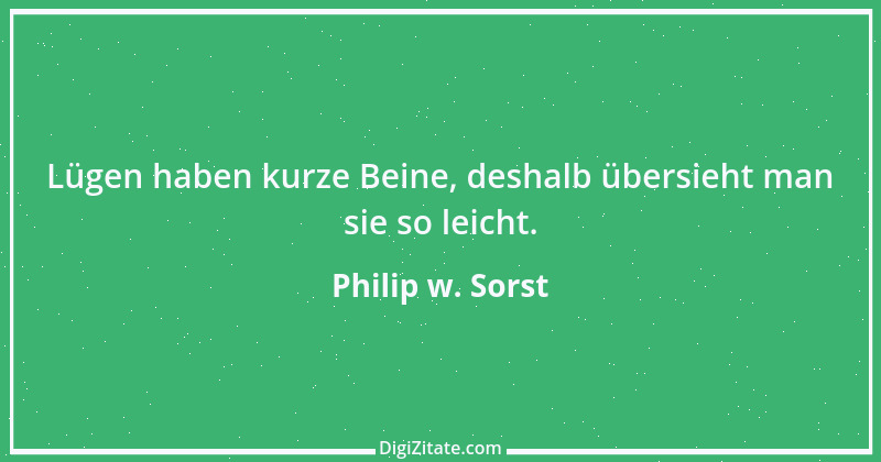 Zitat von Philip w. Sorst 3