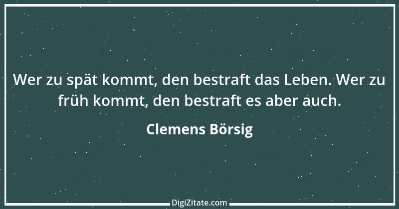 Zitat von Clemens Börsig 1