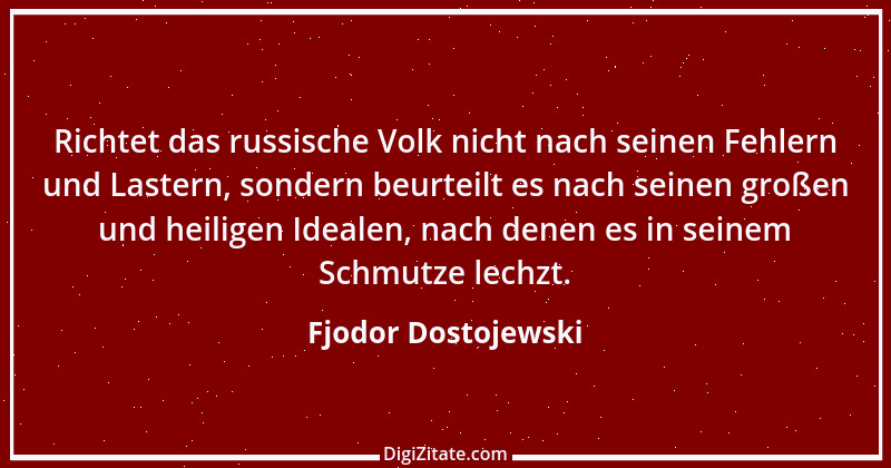 Zitat von Fjodor Dostojewski 23