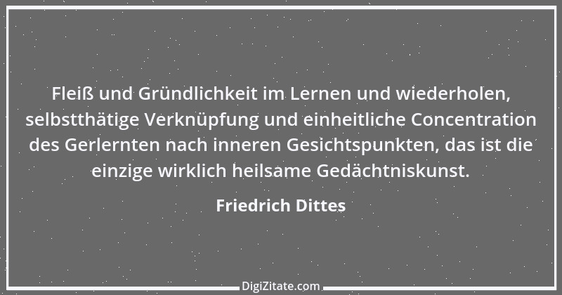 Zitat von Friedrich Dittes 1