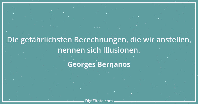 Zitat von Georges Bernanos 2