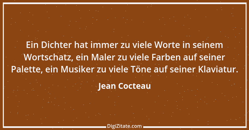 Zitat von Jean Cocteau 45