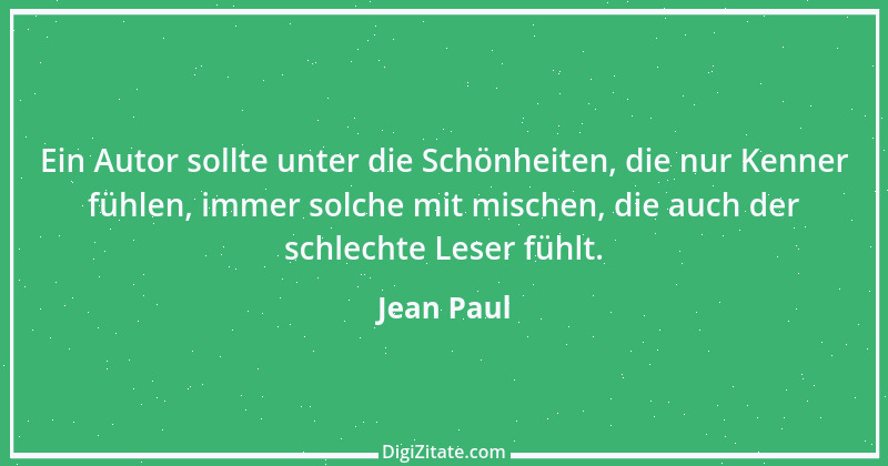 Zitat von Jean Paul 1379