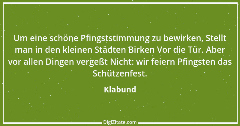 Zitat von Klabund 1